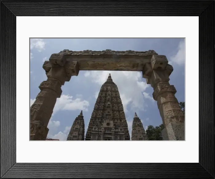 Framed Print : India, Bihar, Bodh Gaya Framed Print : India, Bihar, Bodh Gaya