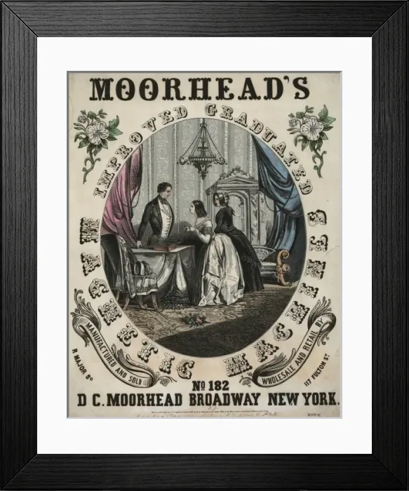 Framed Print : Moorheads improved graduated magnetic machines Framed Print : Moorheads improved graduated magnetic machines