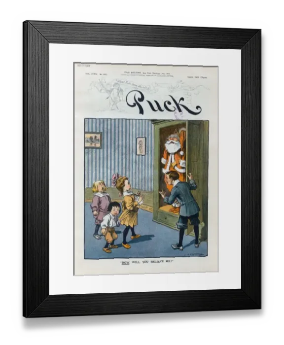 Framed Print : Now will you believe me? Framed Print : Now will you believe me?