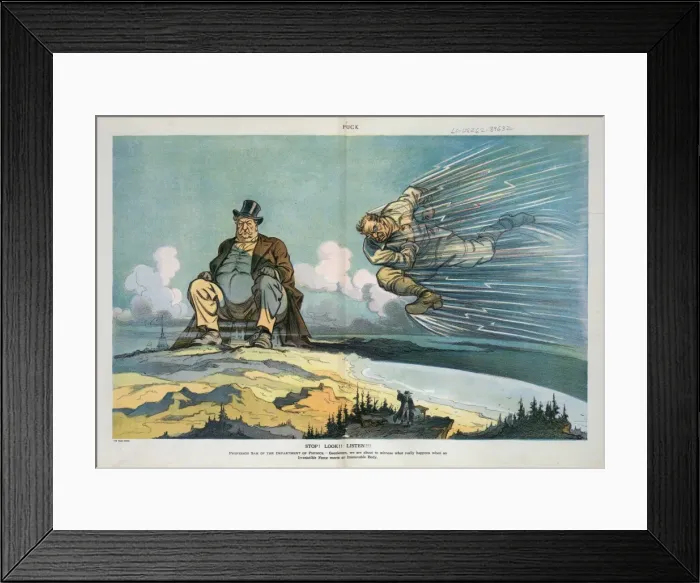 Framed Print : Stop! Look!! Listen
