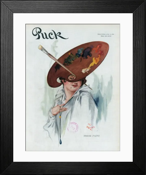 Framed Print : Fresh paint Framed Print : Fresh paint