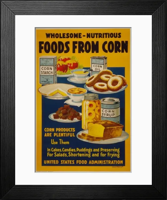 Framed Print : Wholesome - nutritious foods from corn Framed Print : Wholesome - nutritious foods from corn