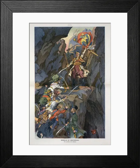 Framed Print : Nicholas of Montenegro Framed Print : Nicholas of Montenegro