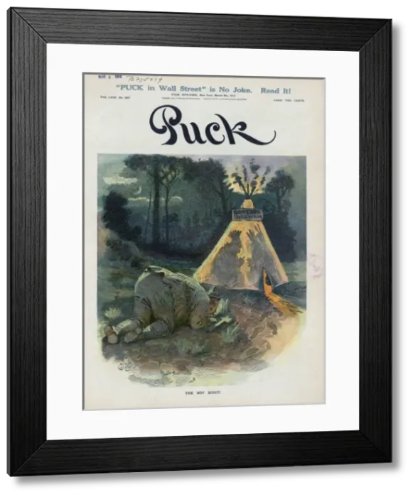 Framed Print : The boy scout Framed Print : The boy scout