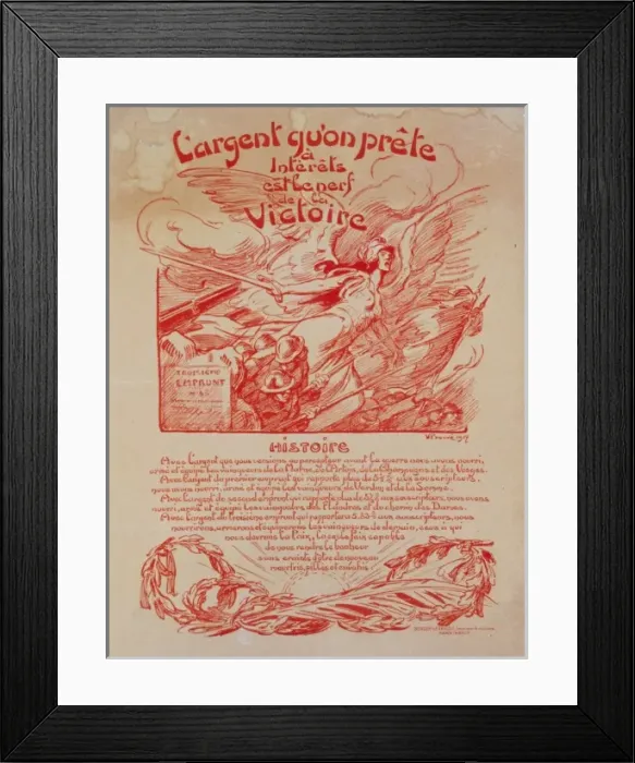 Framed Print : L argent qu on prete ?nterets est le nerf de la victoire L argent qu on prete ? Framed Print : L argent qu on prete ?nterets est le nerf de la victoire L argent qu on prete ?