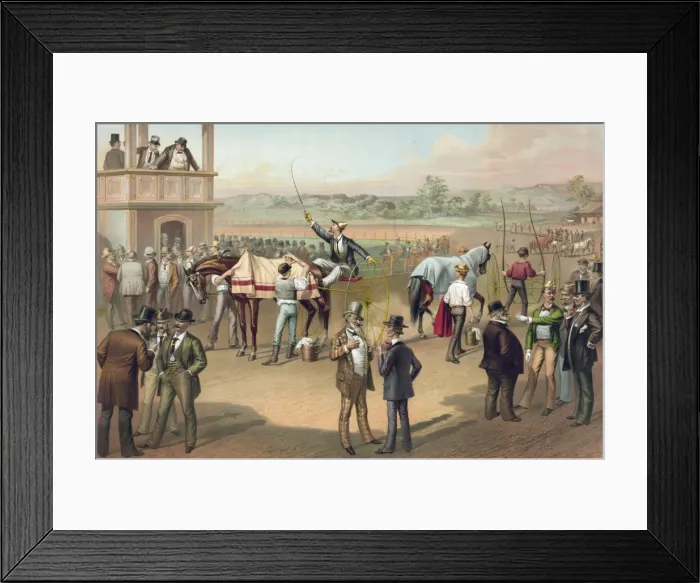Framed Print : A disputed heat: Claiming a foul Framed Print : A disputed heat: Claiming a foul