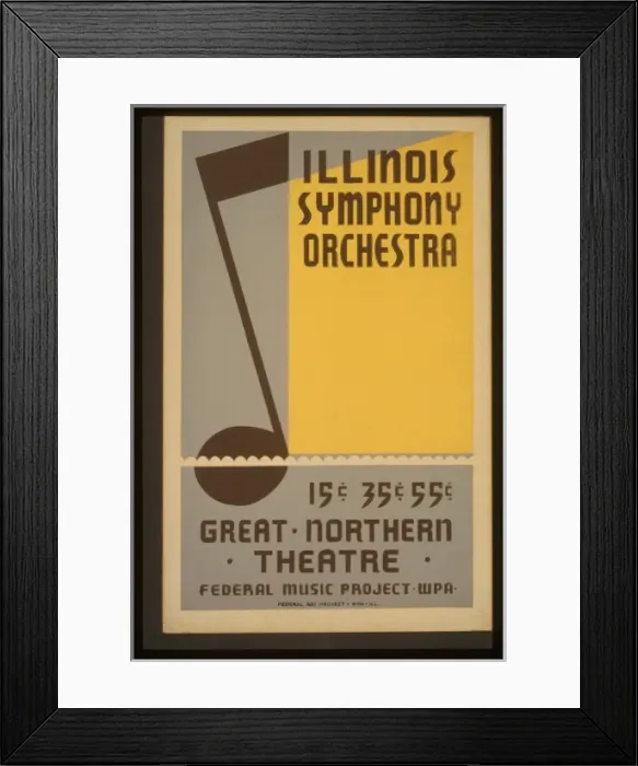 Framed Print : Illinois symphony orchestra Framed Print : Illinois symphony orchestra