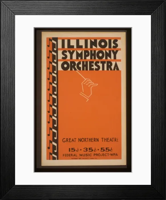 Framed Print : Illinois symphony orchestra Framed Print : Illinois symphony orchestra