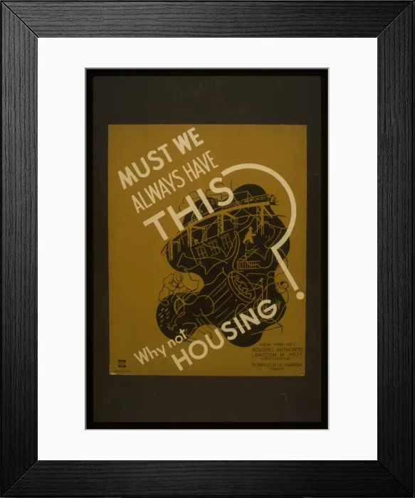 Framed Print : Must we always have this? Why not housing? Framed Print : Must we always have this? Why not housing?