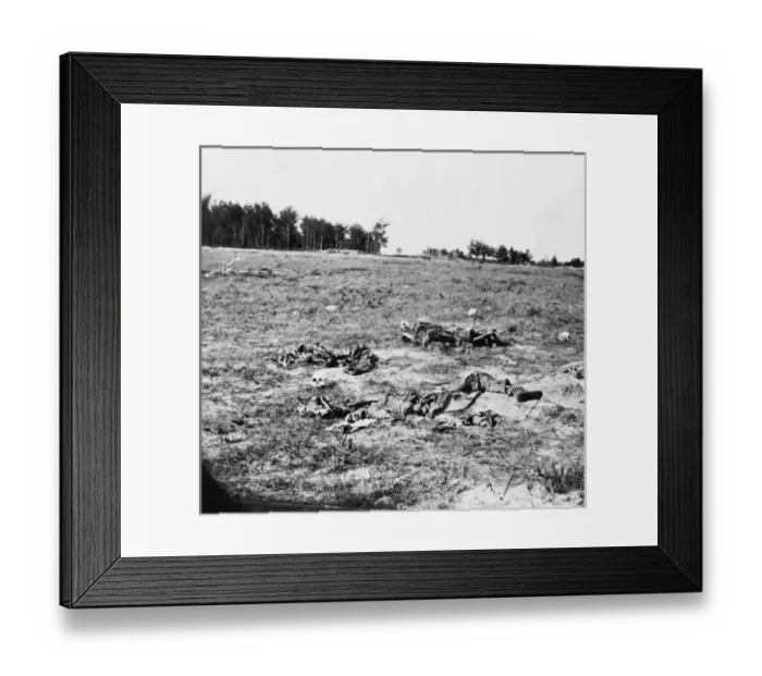 Framed Print : Battle-field of Gaines Mill, Va Framed Print : Battle-field of Gaines Mill, Va