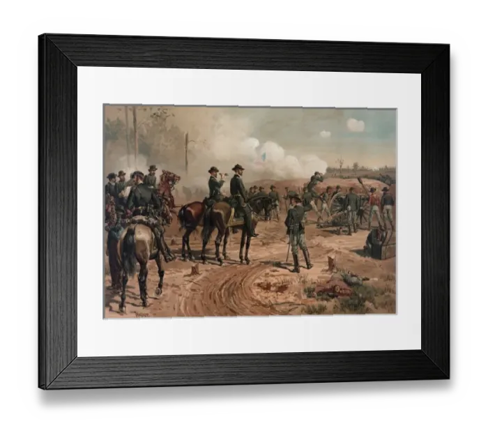 Framed Print : Siege of Atlanta Framed Print : Siege of Atlanta
