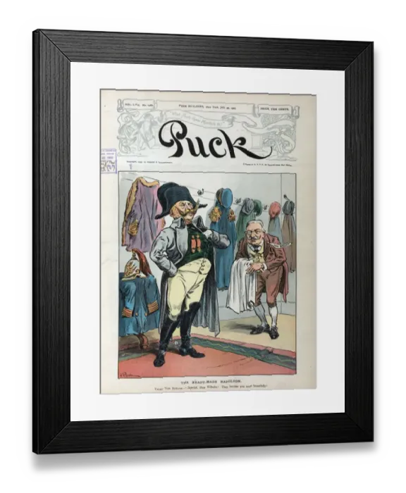 Framed Print : The ready-made Napoleon Framed Print : The ready-made Napoleon