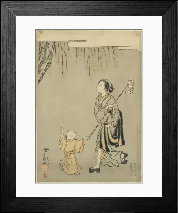 Framed Print : Catching crickets Framed Print : Catching crickets