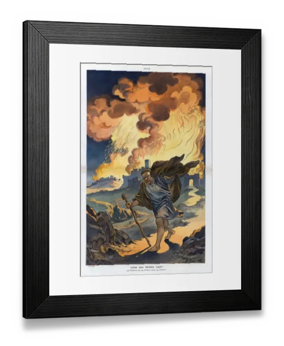 Framed Print : Look not behind thee Framed Print : Look not behind thee