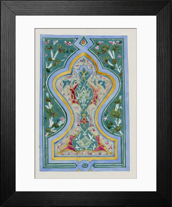 Framed Print : Antiquities of Samarkand. Tomb of the Saint Kassim ibn Abass Framed Print : Antiquities of Samarkand. Tomb of the Saint Kassim ibn Abass
