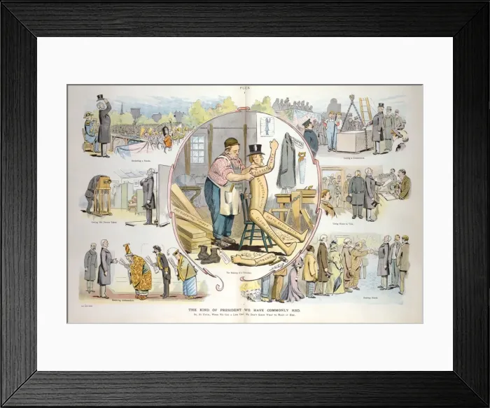 Framed Print : The kind of president we have commonly had Framed Print : The kind of president we have commonly had