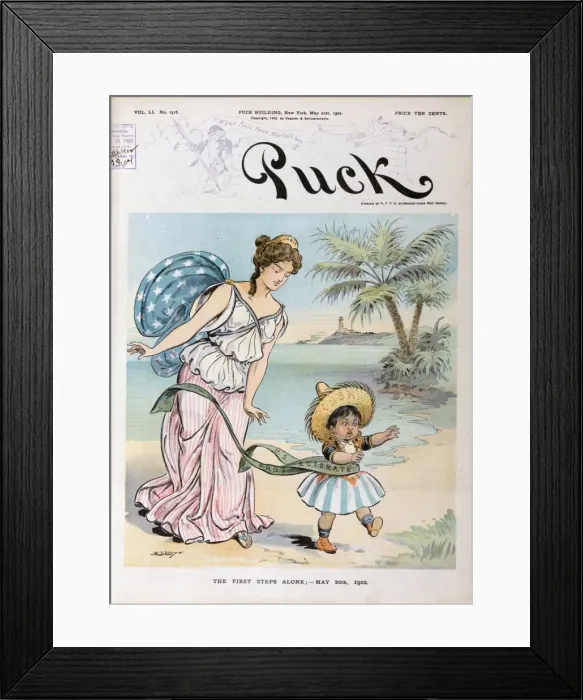 Framed Print : The first steps alone; - May 20th, 1902 Framed Print : The first steps alone; - May 20th, 1902