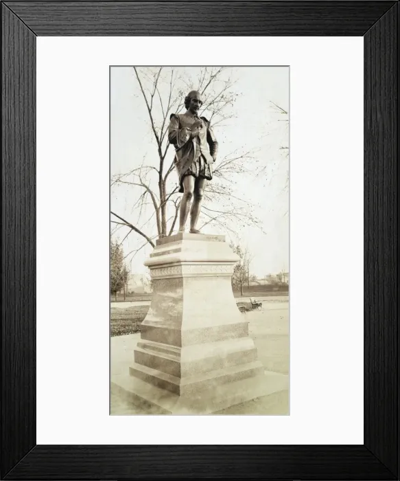 Framed Print : William Shakespeare monument, Central Park, New York City Framed Print : William Shakespeare monument, Central Park, New York City