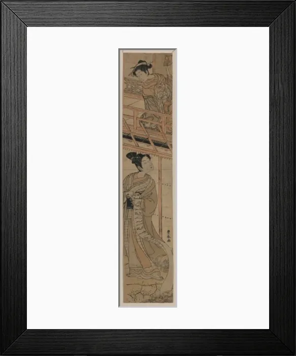 Framed Print : A modern version of act seven from the Kanadehon Chushingura Framed Print : A modern version of act seven from the Kanadehon Chushingura