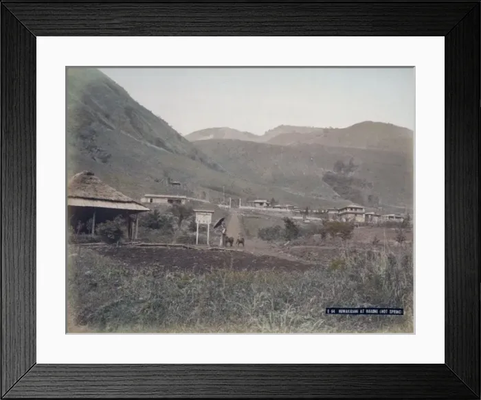 Framed Print : Kowakidani at Hakone (Hot spring) Framed Print : Kowakidani at Hakone (Hot spring)