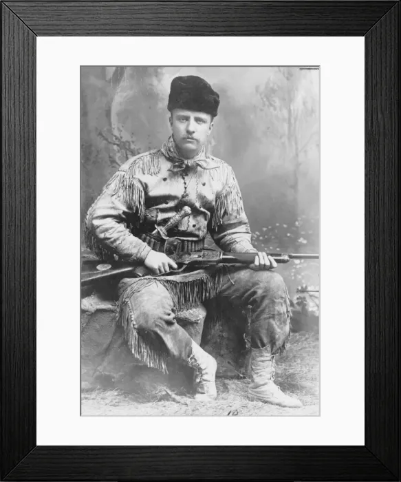 Framed Print : Theodore Roosevelt in 1885 Framed Print : Theodore Roosevelt in 1885