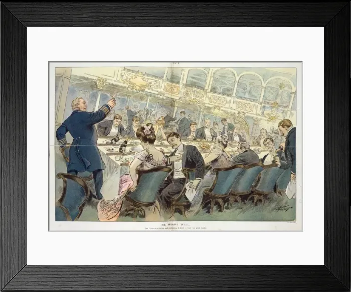 Framed Print : He meant well Framed Print : He meant well