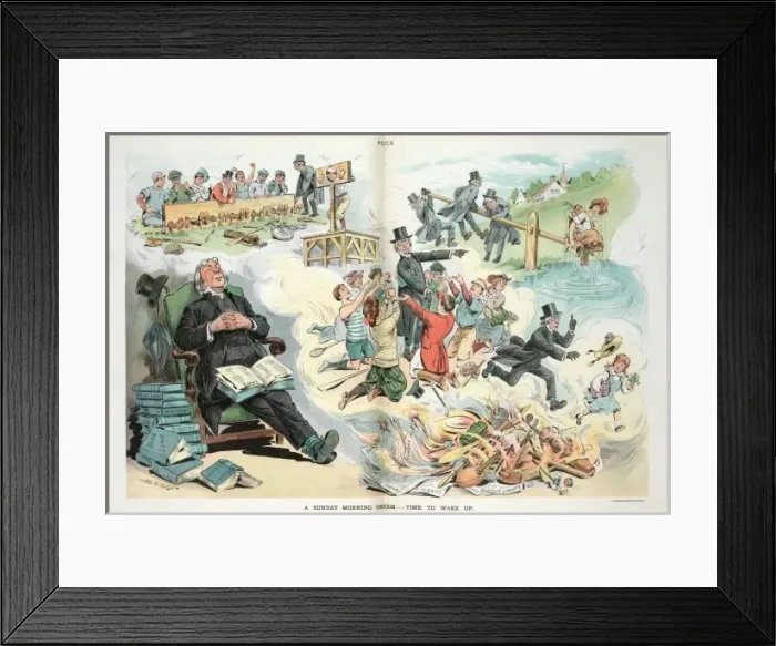 Framed Print : A Sunday morning dream - time to wake up Framed Print : A Sunday morning dream - time to wake up