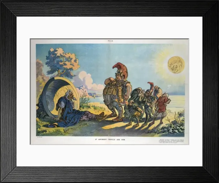Framed Print : If anybody should ask him Framed Print : If anybody should ask him