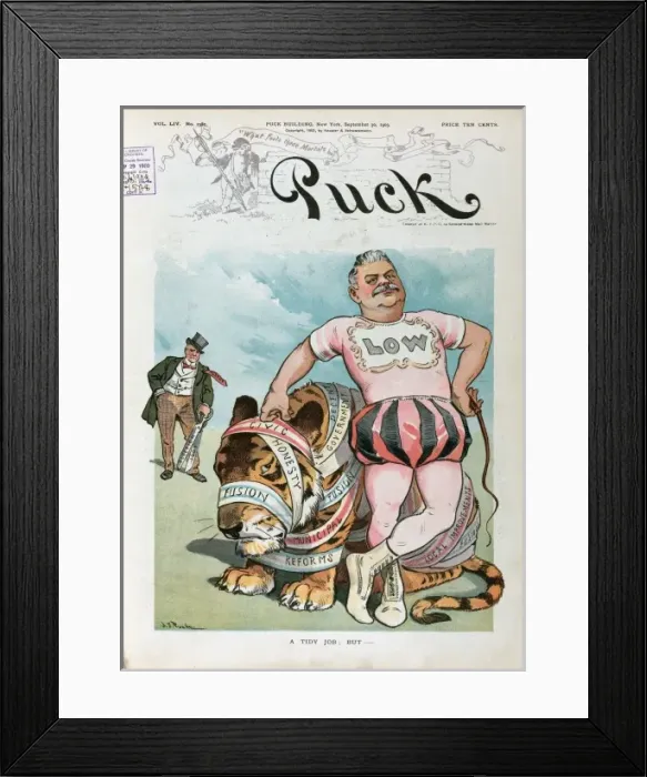 Framed Print : A tidy job; but -