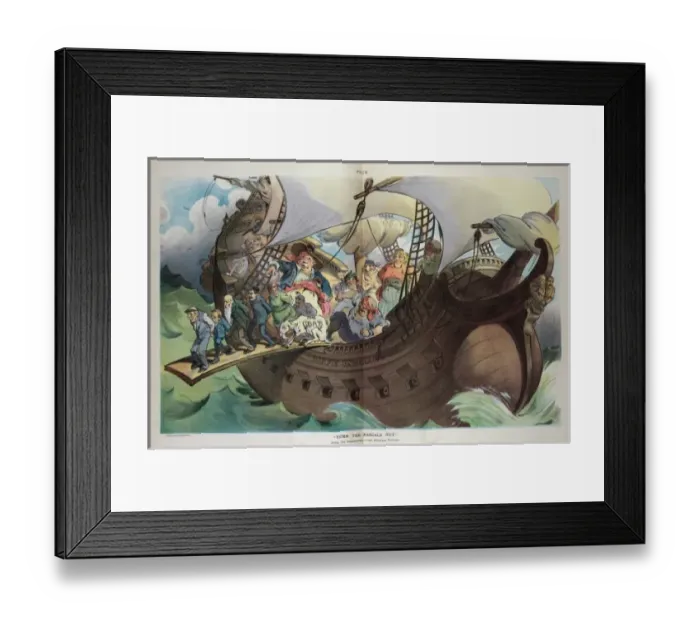 Framed Print : Turn the rascals out Framed Print : Turn the rascals out