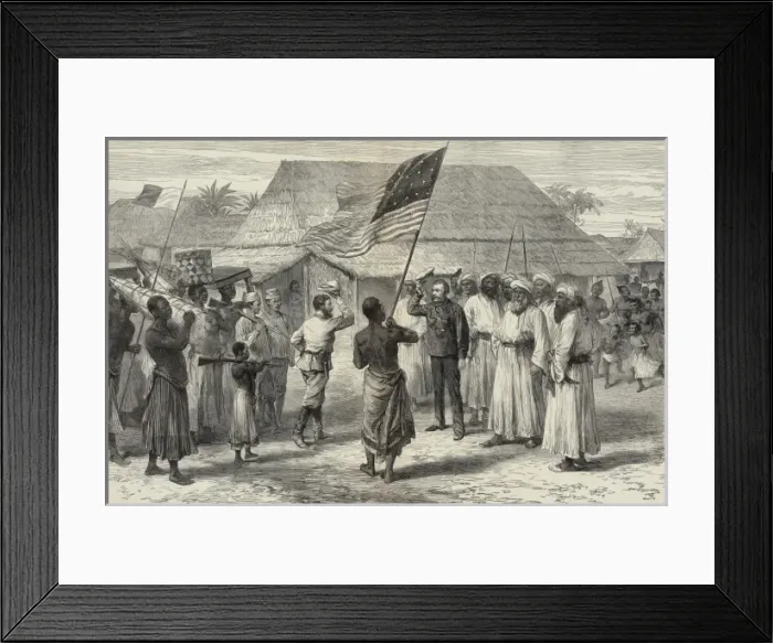 Framed Print : Stanley meets Livingstone Framed Print : Stanley meets Livingstone