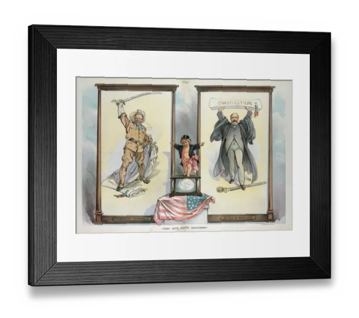 Framed Print : Take your choice, gentlemen Framed Print : Take your choice, gentlemen