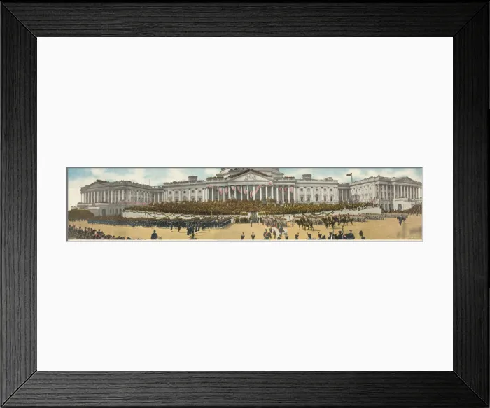 Framed Print : Inauguration of the President, Washington, D. C Framed Print : Inauguration of the President, Washington, D. C