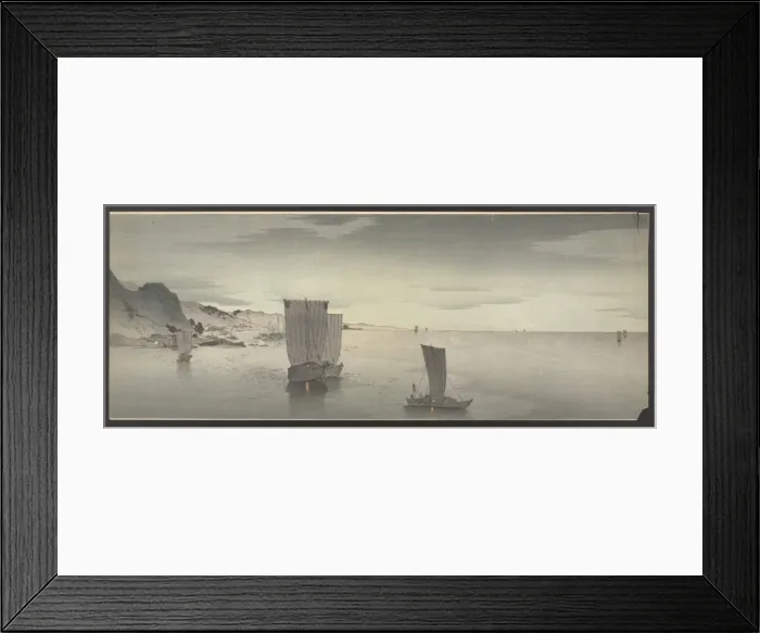 Framed Print : Evening sailboats Framed Print : Evening sailboats