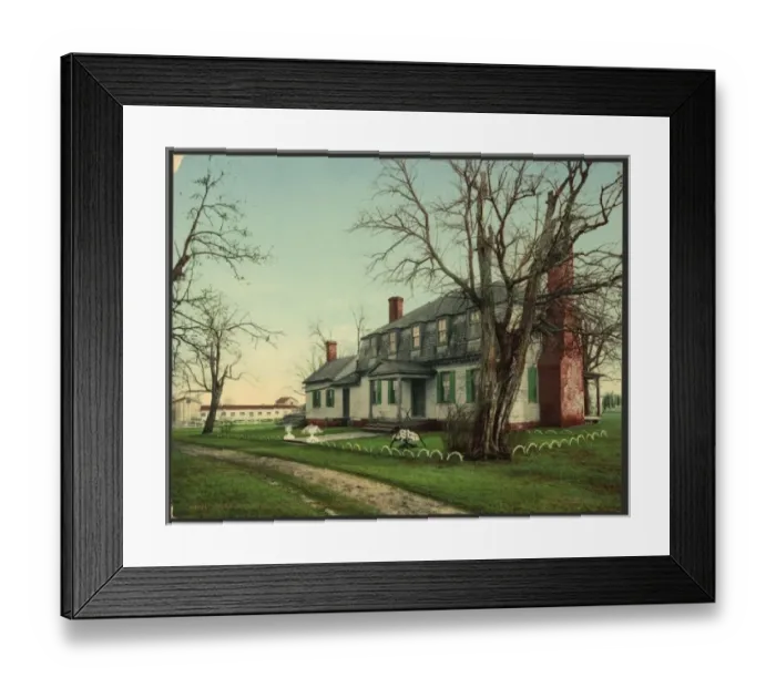 Framed Print : House of Cornwalliss surrender, Yorktown, Virginia Framed Print : House of Cornwalliss surrender, Yorktown, Virginia