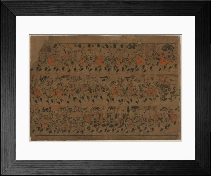 Framed Print : Daimyo procession Framed Print : Daimyo procession