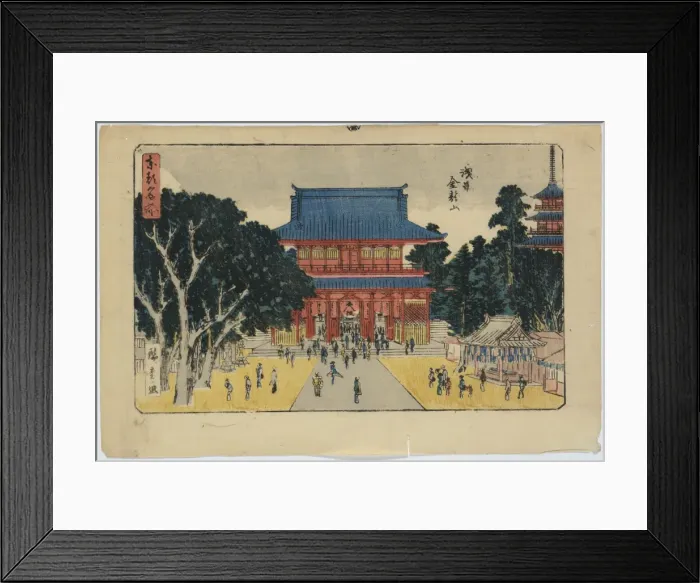 Framed Print : Kinryuzan Temple, Asakusa Kinry?zan Temple, Asakusa Framed Print : Kinryuzan Temple, Asakusa Kinry?zan Temple, Asakusa
