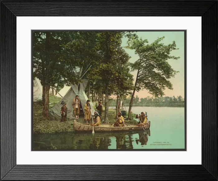 Framed Print : The return of the hunters Framed Print : The return of the hunters