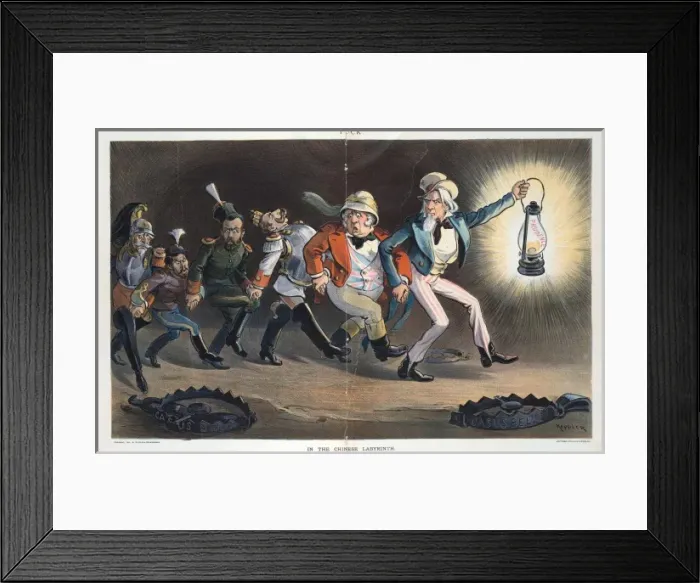 Framed Print : In the Chinese labyrinth Framed Print : In the Chinese labyrinth