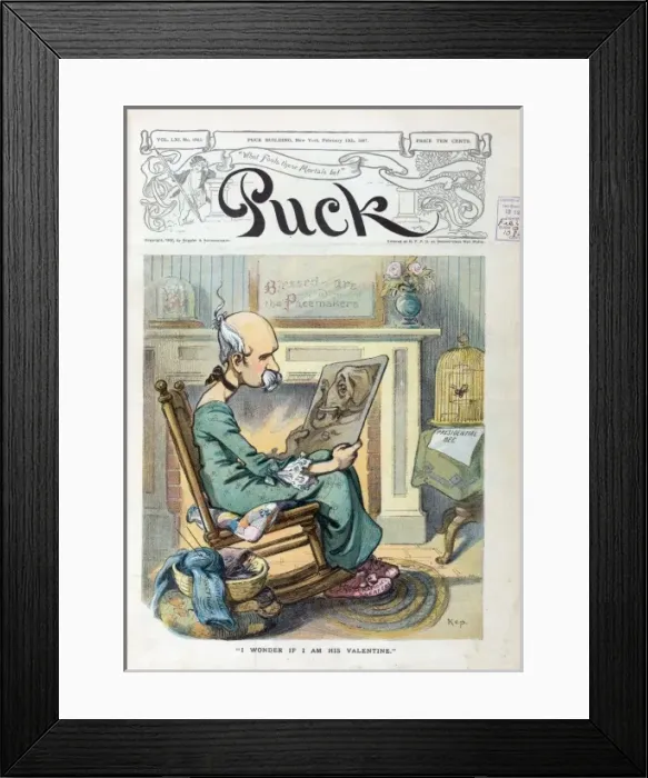 Framed Print : I wonder if I am his valentine