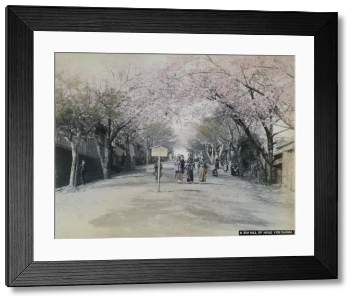 Framed Print : Hill of Noge, Yokohama Framed Print : Hill of Noge, Yokohama