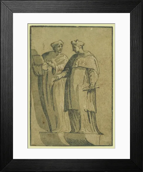 Framed Print : The cardinal and the doctor Framed Print : The cardinal and the doctor