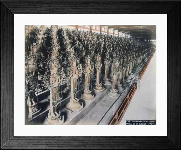 Framed Print : Sanjusangendo, Kioto. An image of Buddha (part 1) Framed Print : Sanjusangendo, Kioto. An image of Buddha (part 1)