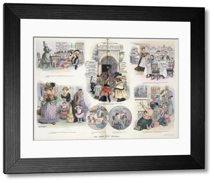 Framed Print : The hired help bugaboo Framed Print : The hired help bugaboo