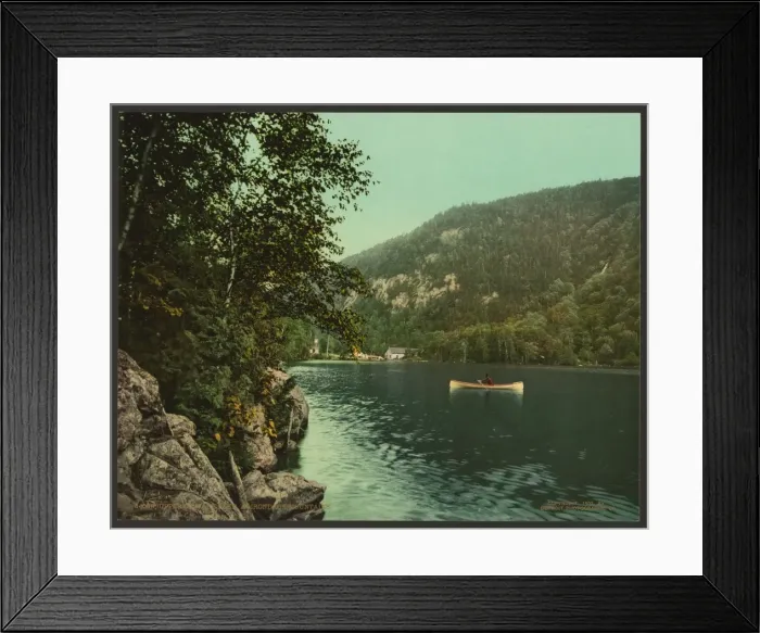 Framed Print : Upper Cascade Lake, Adirondack Mountains Framed Print : Upper Cascade Lake, Adirondack Mountains