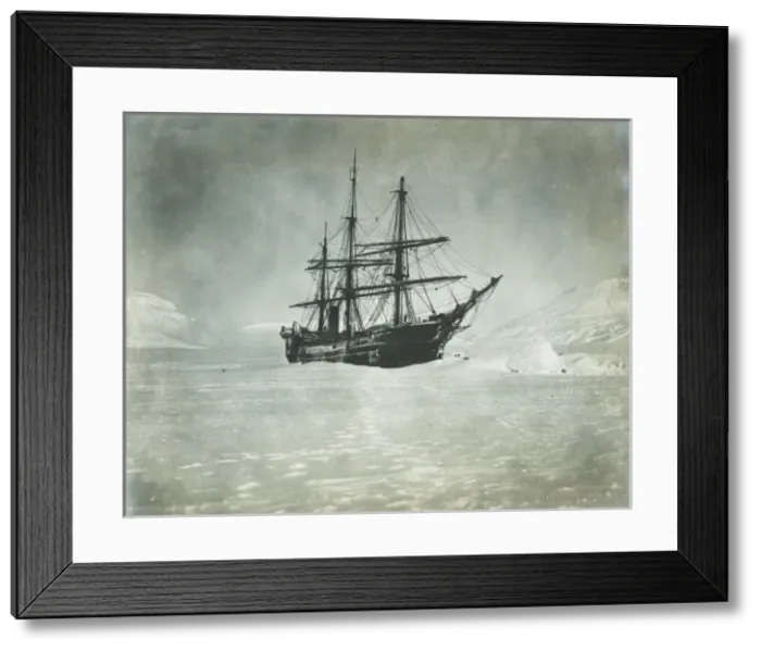 Framed Print : A moonlight picture of the America taken Christmas night, 19 Framed Print : A moonlight picture of the America taken Christmas night, 19