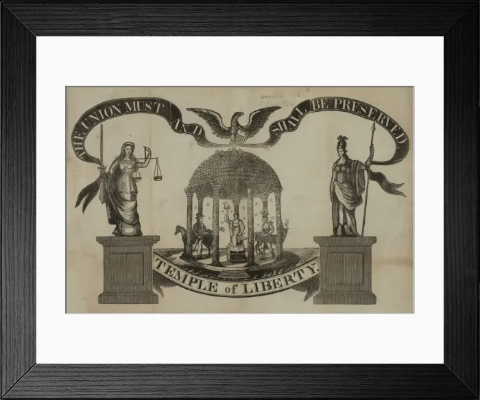 Framed Print : Temple of liberty Framed Print : Temple of liberty