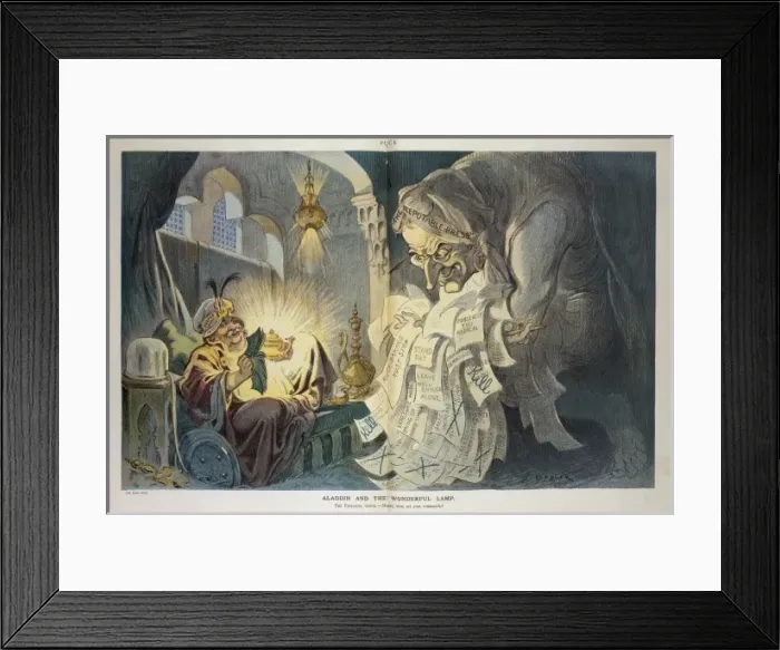 Framed Print : Aladdin and the wonderful lamp Framed Print : Aladdin and the wonderful lamp