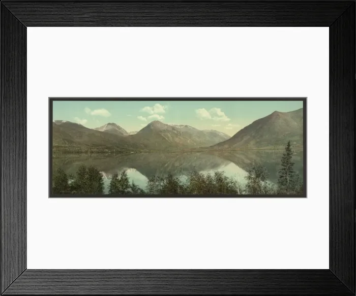 Framed Print : Colorado. The Upper Twin Lake Framed Print : Colorado. The Upper Twin Lake
