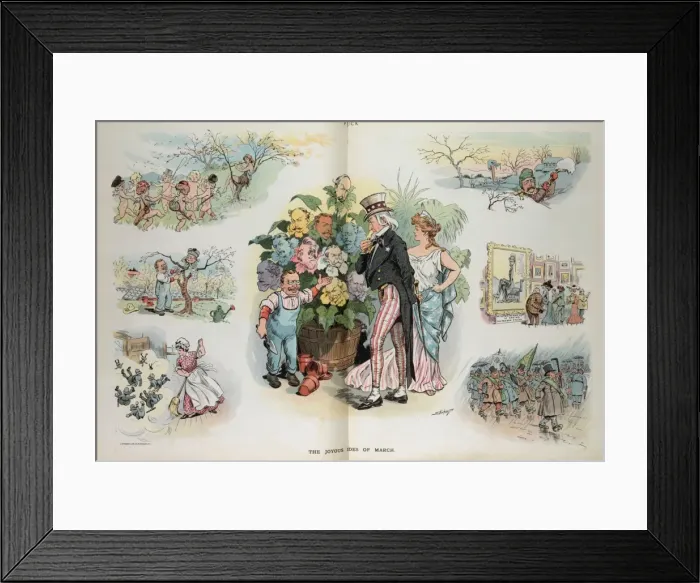 Framed Print : The joyous ides of March Framed Print : The joyous ides of March